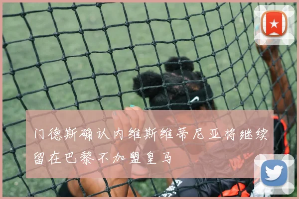 门德斯确认内维斯维蒂尼亚将继续留在巴黎不加盟皇马